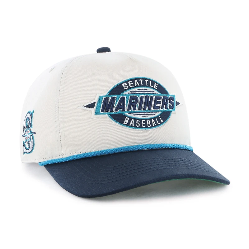 Casquette ajustable Seattle Mariners '47 Naturel/Marine