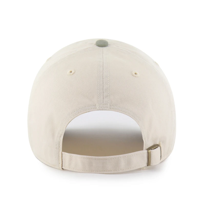 Men's '47  Natural/Olive Seattle Mariners Two-Tone Fashion Clean Up Adjustable Hat
