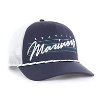 Casquette ajustable en maille « 47 » des Seattle Mariners, bleu marine, Brrr Downburst
