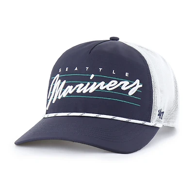 Casquette ajustable en maille « 47 » des Seattle Mariners, bleu marine, Brrr Downburst