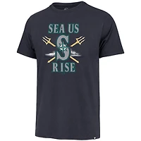 T-shirt Seattle Mariners HR Celebration '47 pour homme, bleu marine