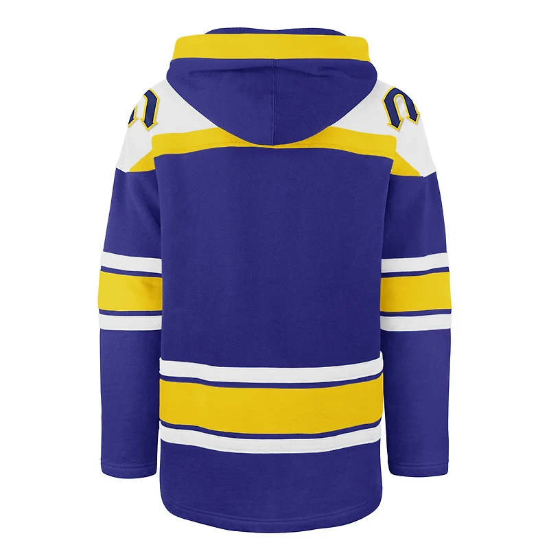 Sweat à capuche lacets supérieur Royal Seattle Mariners '47 pour homme