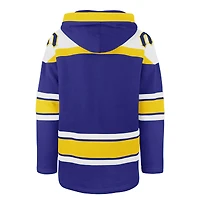 Sweat à capuche lacets supérieur Royal Seattle Mariners '47 pour homme