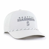 Men's '47  White Seattle Mariners Forward Vault Hitch Adjustable Hat