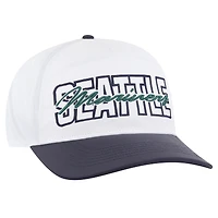 Men's '47 White Seattle Mariners Lineman Hitch Adjustable Hat