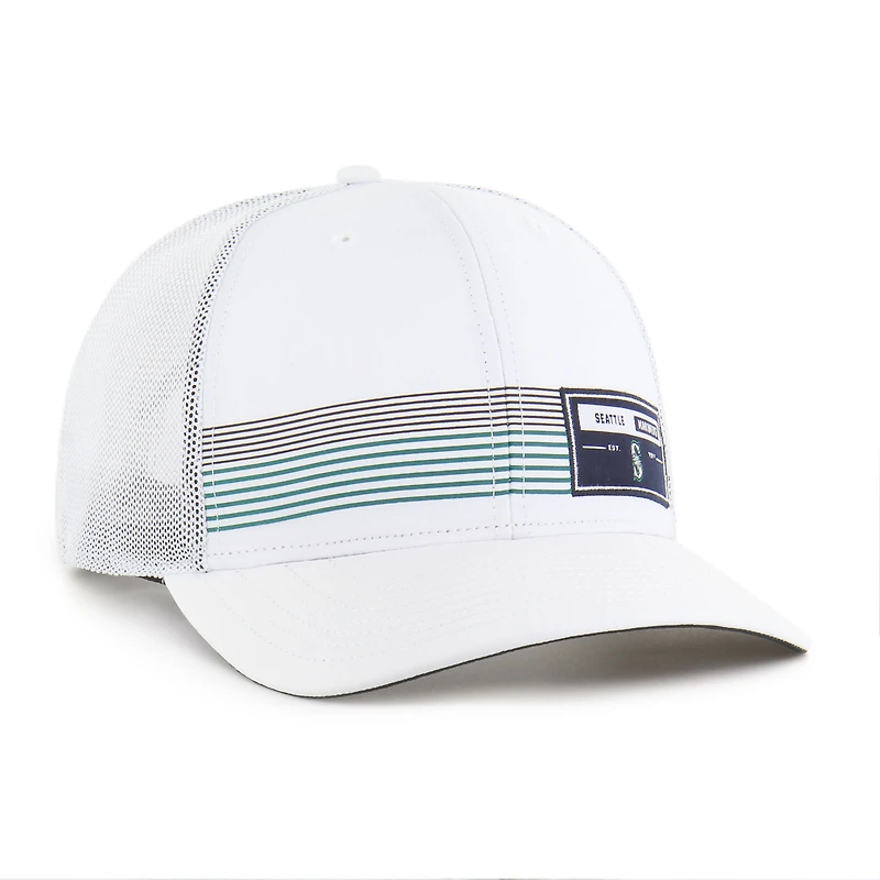 Casquette ajustable blanche « 47 » des Seattle Mariners Rangefinder brrr pour homme