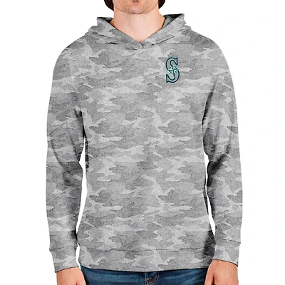 Sweat à capuche Absolute pour homme avec motif camouflage Antigua des Seattle Mariners