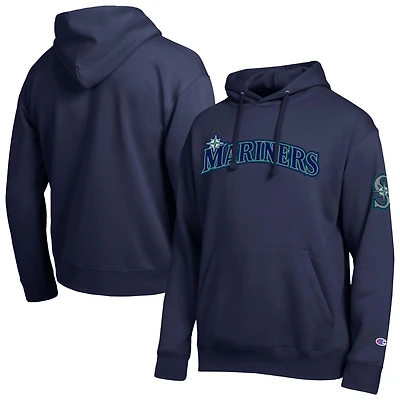 Sweat à capuche Champion bleu marine Seattle Mariners All Star pour homme