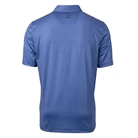 Polo bleu marine à imprimé bannière Pike pour homme des Seattle Mariners, de coupe Cutter & Buck, taille grande et