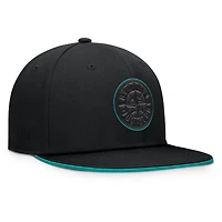 Casquette snapback Fanatics noire Seattle Mariners Glint pour homme