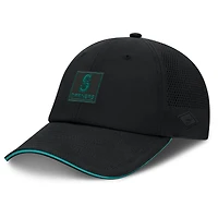 Men's Fanatics Black Seattle Mariners Level Up Driver Adjustable Hat