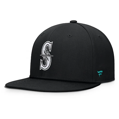 Men's Fanatics Black Seattle Mariners Walk-Off Bullpen Snapback Hat