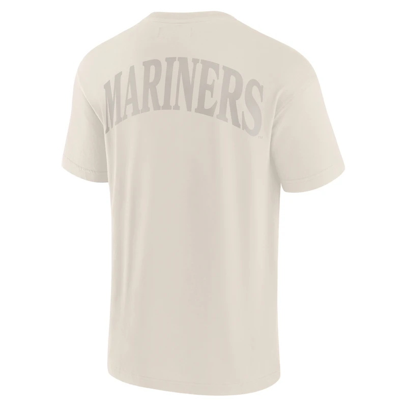 Men's Fanatics Cream Seattle Mariners Elements Iconic T-Shirt