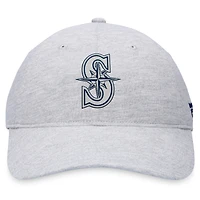 Men's Fanatics Gray Seattle Mariners Logo Adjustable Hat
