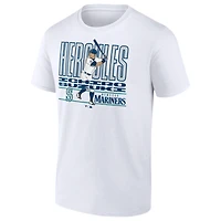 Men's Fanatics Ichiro Suzuki White Seattle Mariners Cooperstown Collection Player T-Shirt