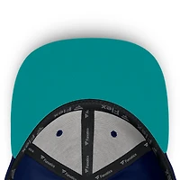 Men's Fanatics Navy/White Seattle Mariners Jammed Structured Flex Hat