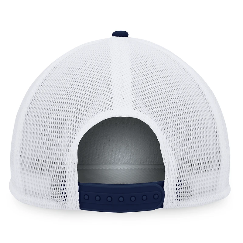 Men's Fanatics  Navy Seattle Mariners Foam Front Patch Trucker Snapback Hat