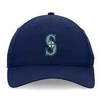 Men's Fanatics Navy Seattle Mariners Front Office Ripstop Unstructured Adjustable Hat