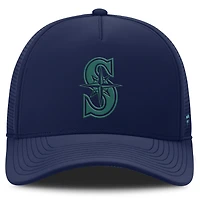 Casquette ajustable perforée bleu marine Seattle Mariners pour homme de Fanatics