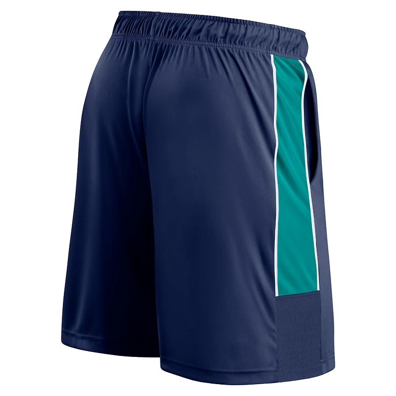 Men's Fanatics Navy Seattle Mariners Win The Match Defender Shorts