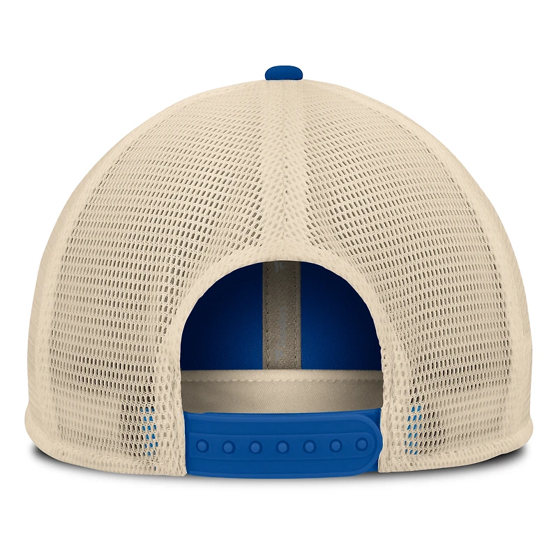 Men's Fanatics Royal/Natural Seattle Mariners Cooperstown Collection Powers Snapback Hat