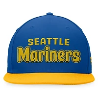 Casquette ajustée Hurler Fanatics Royal Seattle Mariners Cooperstown Collection pour hommes