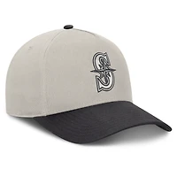 Men's Fanatics Stone/Graphite Seattle Mariners Wonder A-Frame Adjustable Hat