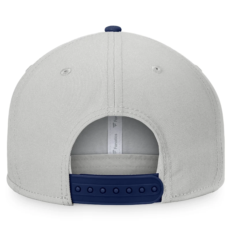 Men's Fanatics Tan/Navy Seattle Mariners Glory Days Two-Tone Snapback Hat