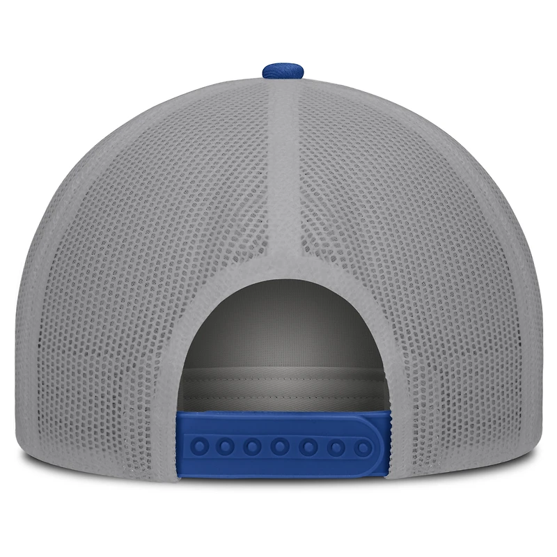 Men's Fanatics White/Royal Seattle Mariners On Deck A-Frame Snapback Hat