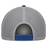 Men's Fanatics White/Royal Seattle Mariners On Deck A-Frame Snapback Hat