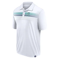 Polo blanc Seattle Mariners Victory For Us Interlock Fanatics pour hommes
