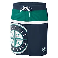 G-III Sports by Carl Banks Bleu marine Seattle Mariners Sea Wind Short de bain pour homme