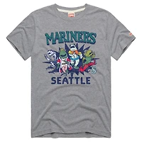 Men's Homage Teal Seattle Mariners Tri-Blend Hyperlocal T-Shirt