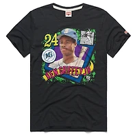 T-shirt graphique Topps 75 Remix, hommage à Ken Griffey Jr., Seattle Mariners, couleur anthracite