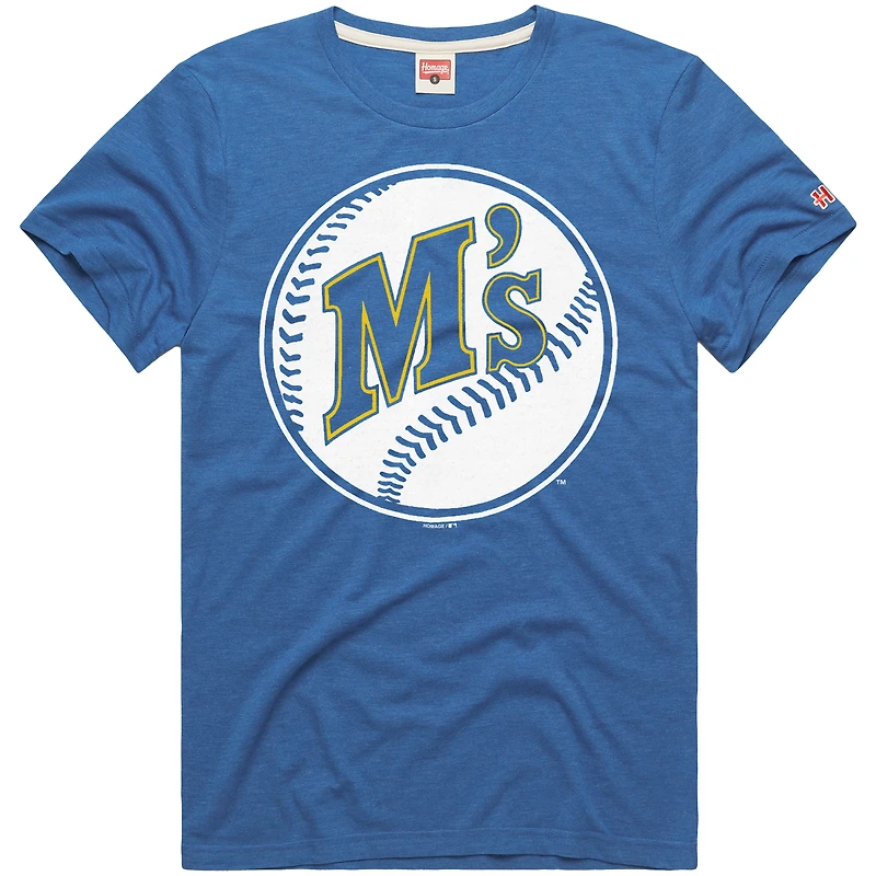 T-shirt hommage pour homme des Royal Seattle Mariners Hyper Local Refresh
