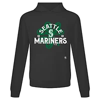 Sweat à capuche noir pour homme avec motif trèfle relais de la Saint-Patrick des Seattle Mariners Levelwear