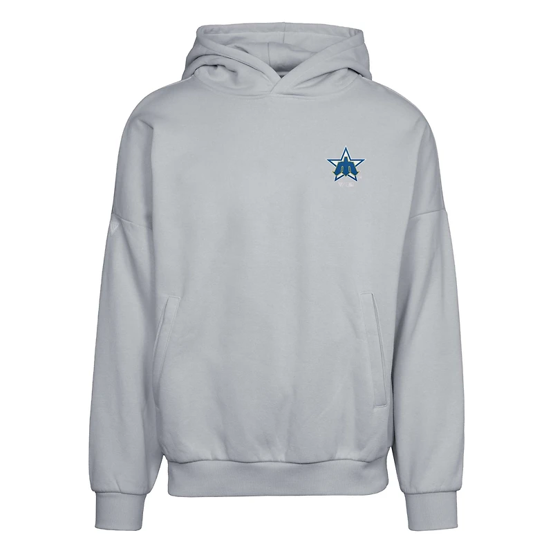 Sweat à capuche gris Seattle Mariners Contact Pro Card pour homme Levelwear