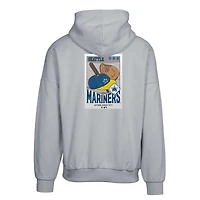 Sweat à capuche gris Seattle Mariners Contact Pro Card pour homme Levelwear