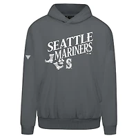 Sweat à capuche gris pour homme Levelwear la Saint-Patrick des Seattle Mariners