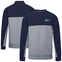 Sweat-shirt à capuche Legacy Rafters bleu marine/gris pour homme de Levelwear, Mariners Seattle
