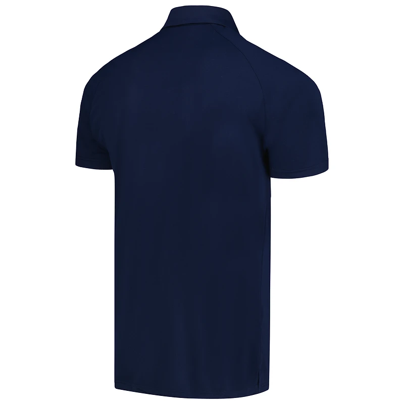 Polo raglan Levelwear Seattle Mariners Sector Batter Up pour homme, bleu marine