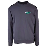 Men's Levelwear  Navy Seattle Mariners Zane Rafters Pullover Sweatshirt