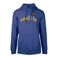 Sweat à capuche logo City Connect Podium Core pour homme de Levelwear Royal Seattle Mariners
