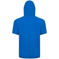 Men's Levelwear Royal Seattle Mariners City Connect Relay No Hitter Short Sleeve Hoodie T-Shirt