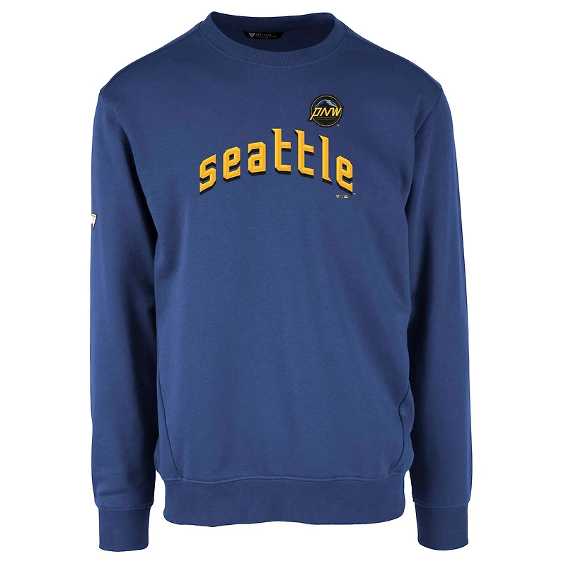 Sweat-shirt à capuche City Connect Zane Core Logo pour homme de Levelwear Royal Seattle Mariners