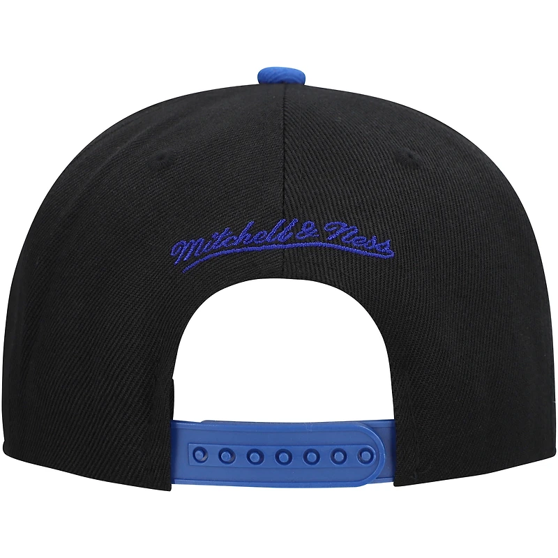 Men's Mitchell & Ness Black Seattle Mariners Rise Up Snapback Hat
