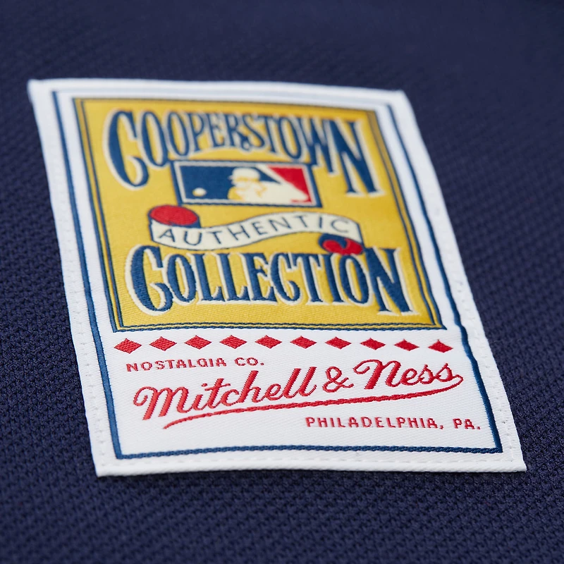 Maillot d'entraînement au bâton bleu marine Mitchell & Ness Felix Hernandez pour homme, collection Cooperstown, des Seattle Mariners