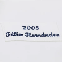 Maillot authentique Mitchell & Ness Felix Hernandez pour homme, blanc, collection Cooperstown, Seattle Mariners
