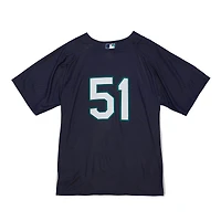 Men's Mitchell & Ness Ichiro Suzuki Navy Seattle Mariners Cooperstown Collection Authentic Batting Practice Jersey
