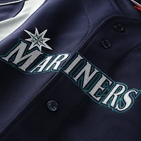 Men's Mitchell & Ness Ichiro Suzuki Navy Seattle Mariners Cooperstown Collection Batting Practice Jersey